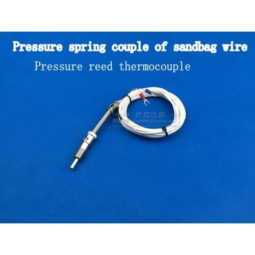 K E Sandbag Wire Pressure Spring Thermocouple WRNT-01/02 Pressure Spring Couple Temperature Sensor Probe Temperature Line