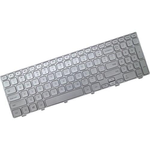 Laptop Keyboard For DELL Inspiron 7737 7746 7786 7791 US UNITED STATES edition Colour Silver 9Z.NAVBW.001