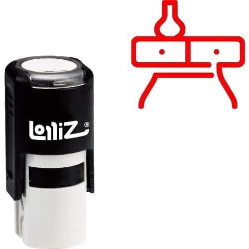 LolliZ Console Self-Inking Rubber Stamp - Modern Symbol Series