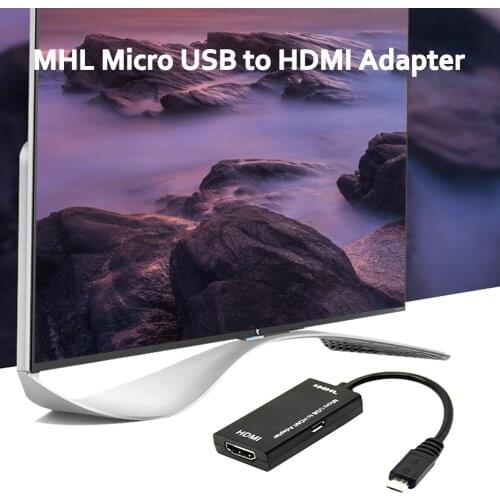 Micro USB TV Out HDTV MHL Adapter Cable For Phone Or Tablet For PC Laptop Projector TV Drop Shipping Wholesale