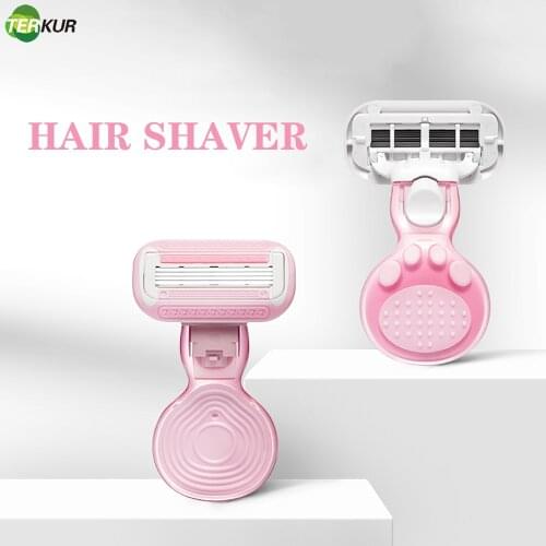 Mini Epilator Portable Zazor Underarm Shaving Knife Shaver for Whole Body Private Parts Manual Hair Removal Knife Face Protector