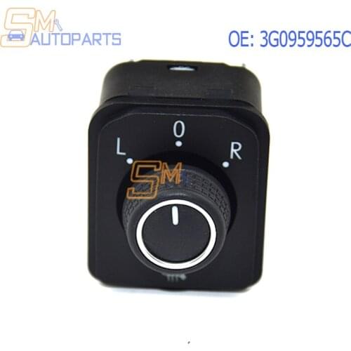 Mirror Rearview Mirror Control Switch Button 3G0959565C For VW Arteon Crafter Passat Teramont Seat Tarraco
