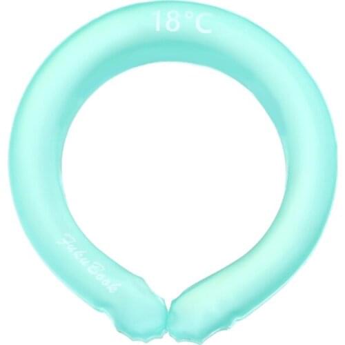 27RE Neck Cooling Tube Summer Cooling Products Cooling Neck Wraps Hands Free Cold Gel Reusable Neck Cooler(3 colors Choose