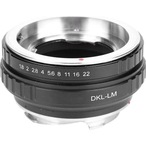 DKL-LM Voigtlander Retina DKL Mount lens to LM Lens Adapter ring for Leica M L/M M9 M8 M7 M6 M5 m3 m2 M-P camera TECHART LM-EA7