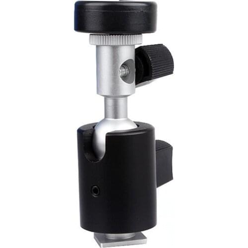 SUPON Bracket Flash Shoe Umbrella Holder Swivel Tripod Stand Bracket C