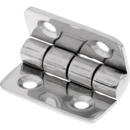Heavy Duty Folding Stamped Stainless Steel Butt Hinge for Home Marine Boat RV Caravan Cupboard Door 1-1/2"
