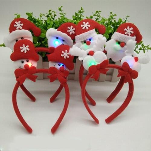 Band Glowing LED Slap Wristband Light Up Bracelet For Christmas Xmas Party Event Festival Decor School Children Kids Gift Supply