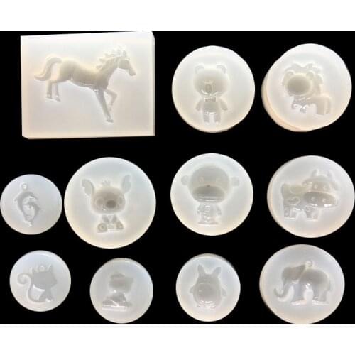 The mirror DIY handmade jewelry pendants mould cartoon of money