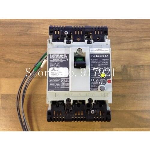 [ZOB] Fe 30MA 3P100A Fujifilm EG103CUL100 leakage breaker 100-230-440V genuine original