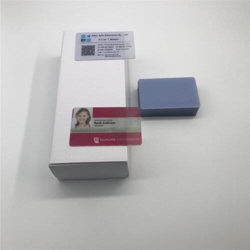 20X Blank Plastic Transparent Inkjet printable PVC ID Card+1pc Card Tray for Epson PM-G800 Stylus Photo 1400,1410 printers