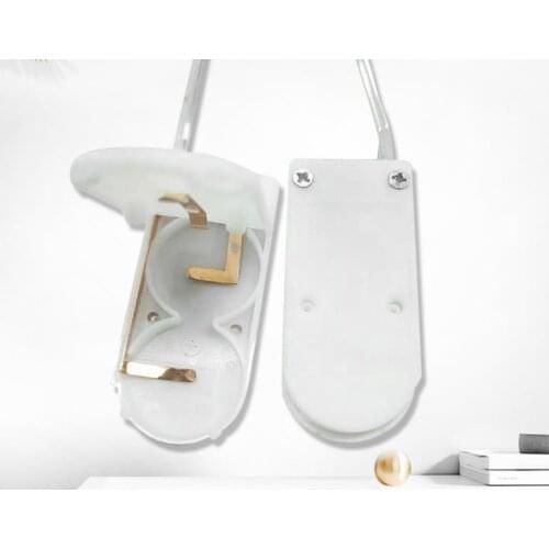 MIX 6Colors Through Hole Candle flickering 5MM LED Diode With 2AAA Battery Packs 26AWG Red/Black Wire 15cm