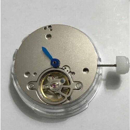 Watch accessories domestic mechanical movement Shanghai movement imitation tourbillon movement 6 point hollow mechanical movemen