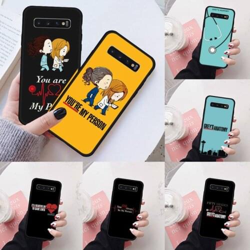 GREY GREYS ANATOMY Phone Case For Samsung S6 S7 edge S8 S9 S10 e plus A10 A50 A70 note8 J7 2017