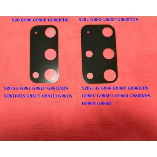 For Samsung galaxy S20 S20+ S20 5G S20+ 5G G980 G981 G985 G986 back rear camera glass lens