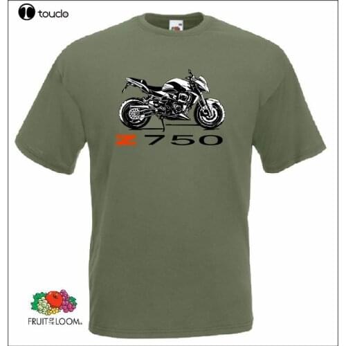 Z 750 T-Shirt Motorcycle Shirt Z750 2019 Men T Shirt Fashion Funny Clothing Casual Short Sleeve T Shirts Casual Men Tees