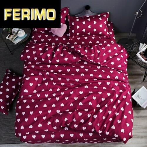 Summer flower bedding set 4pcs/set flat sheet +duvet cover peach daisy bed linen set pillowcase Pastoral style bedclothes green