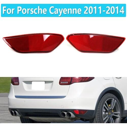 For Porsche Cayenne 2011 2012 2013 2014 Red rear bumper rear bumper lamp reflector lamp reflector 95863110500 95863110600
