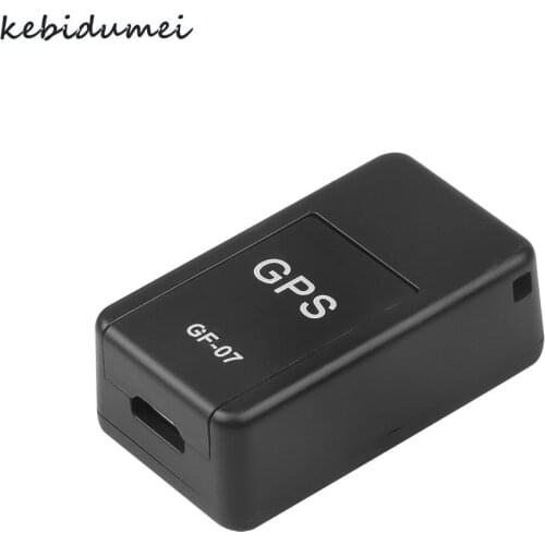 Mini LBS Tracker Car LBS Locator Anti-theft Tracker Car GPRS Tracker Voice Recording Tracking Device Magnet Phone Control GF-07
