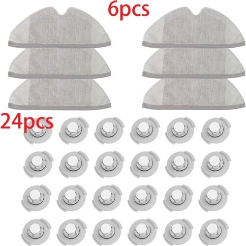 New Mop Cloths Rags Accessories For XiaoMi Roborock S5 Max S6 Pure S6 MaxV S5 S51 S50 S55 Xiaowa E25 E35 Vacuum Cleaner Parts