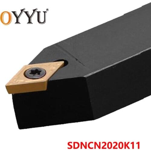 OYYU SDNCN 2020 SDNCN2020K11 Lathe Cutter Shank SDNCN 2020K11 Cutting Arbor Cabride Inserts External Turning Toolholder CNC
