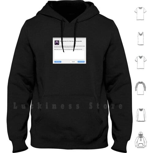 Pro Tools Has Quit Unexpectedly' Merchandise Hoodies Long Sleeve Pro Tools Logic Pro Ableton Engineering Daw
