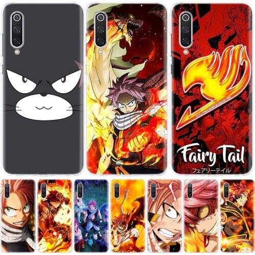 Fairy Tail Anime Silicon Phone Case For Xiaomi Redmi Note 10 9 8 9S 8T 7 6 5 6A 7A 8A 9A 9C Pro Customized Cover Coque