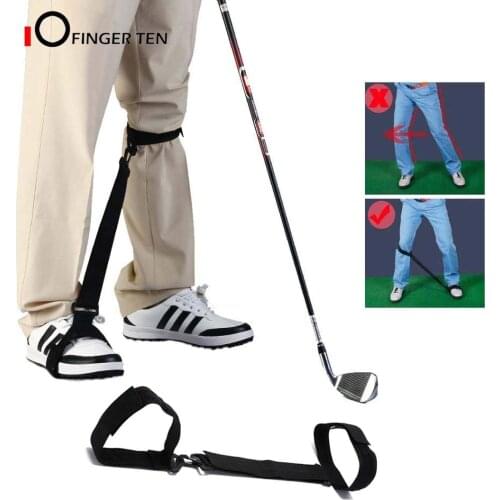 Golf Swing Trainer Leg Correction Belt Training Aid Post Orthotics Strap Poster Corrector for Men Women