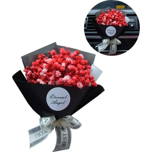 Dried Flower Air Vent Freshener Clip Car Fragrance Diffuser Automotive Interior Decorations Excellent Gifts for Driver F19A