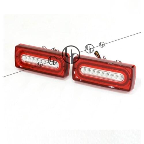 W463 rear lamp G500 G55 G63 G65 tail light g63 rear light red LED light all g wagons
