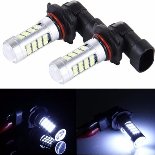 2PC 9006 HB2 42SMD 2835 High Bright Car Bulb High Power LED Fog Lights 6000k Energy Saving White Lights 9005 HB3 Car DRL Fog