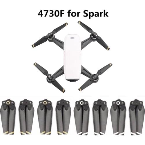 4pcs 4730F Propeller for DJI Spark Drones Folding Props Replacement Blades Spare Parts Accessory CW CCW Quick Release Wing