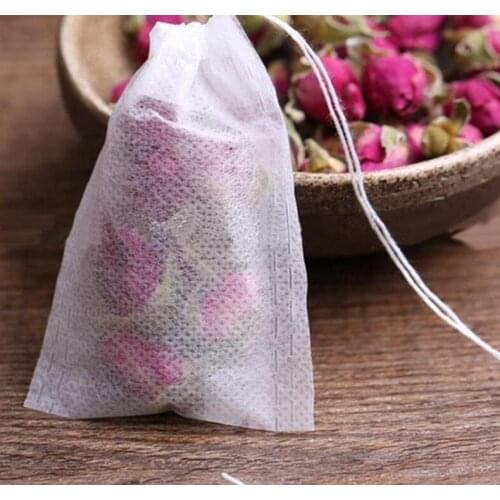 5000Pcs/Lot Tea bags 9 x 10 CM Empty Scented Tea Bags With String Heal Seal Filter Paper for Herb Loose Tea