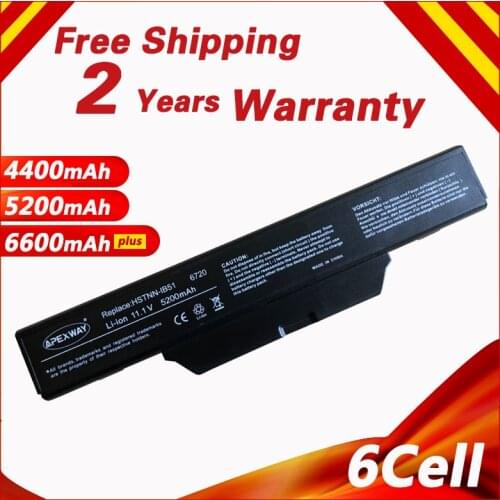 Battery for HP COMPAQ HSTNN-OBS1 GJ655AA HSTNN-FB51 HSTNN-XB51 KU532AA NBP6A96 HSTNN-IB51 HSTNN-IB52 HSTNN-IB62 HSTNN-OB62