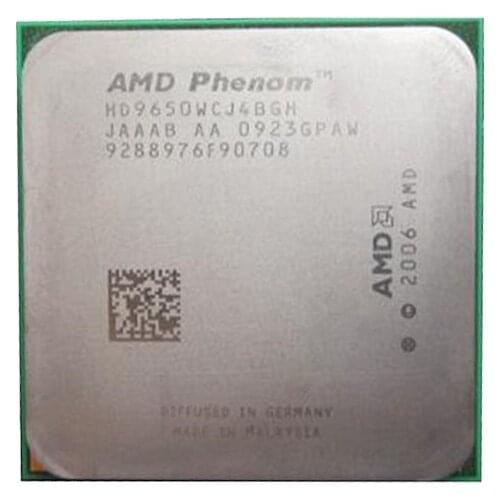 AMD Phenom X4 9650 CPU Processor Quad-CORE (2.3Ghz/ 2M / 95W / 2000GHz) Socket am2+ free shipping