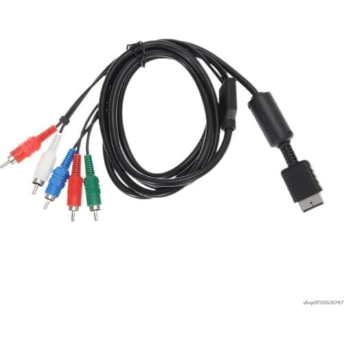 FreeShip Component AV Cable High Resolution HDTV Component RCA Audio Video Cable Compatible with PS3 PS2 Gaming Console Dropship