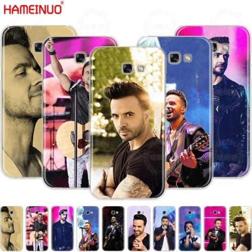 HAMEINUO Luis Fonsi cell phone case cover for Samsung Galaxy A3 A310 A5 A510 A7 A8 A9 2016 2017 2018
