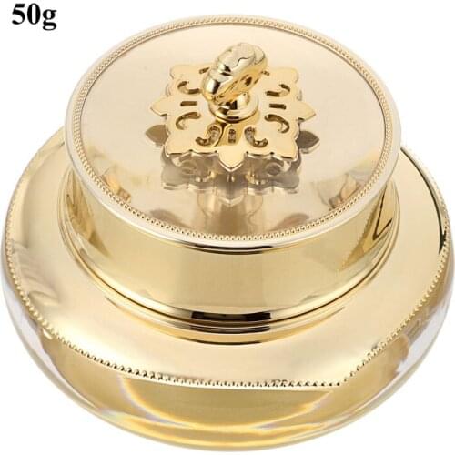 5-50g Crown Empty Makeup Sample Pot Bottle Nail Cosmetic Cream Lotion Container