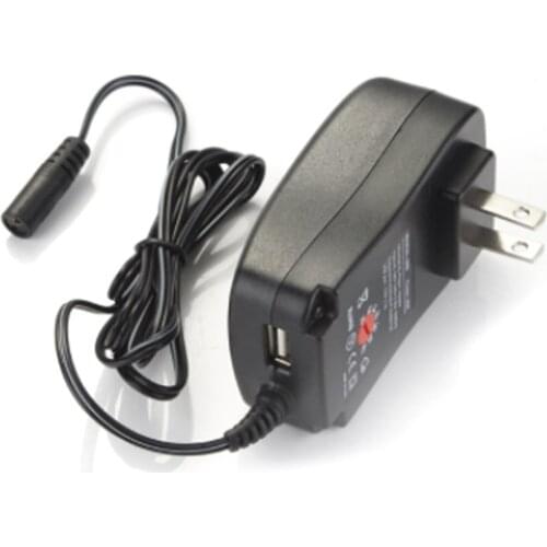 Multifunctional Switching Power Supply Adjustable Durable Practical Insulation And Anti-electric Voltage Adapter