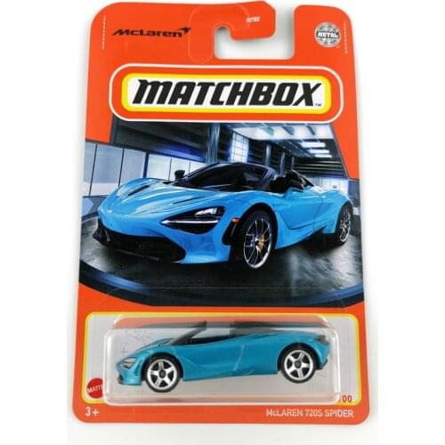 2021 Matchbox Cars McLAREN 720S SPIDER 1/64 Metal Diecast Collection Alloy Model Car Toys