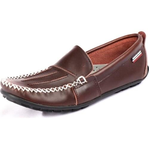 Men Loafers Soft Moccasins High Quality Spring Summer Genuine Leather Shoes Men Flats Genuine Leather Driving Shoes Boat Shoes
