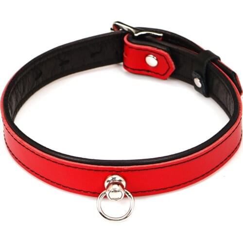 SMSPADE The best Leather Collar/New arrival Slave collar/Adult game/couple sex toys/Erotic Sex Product