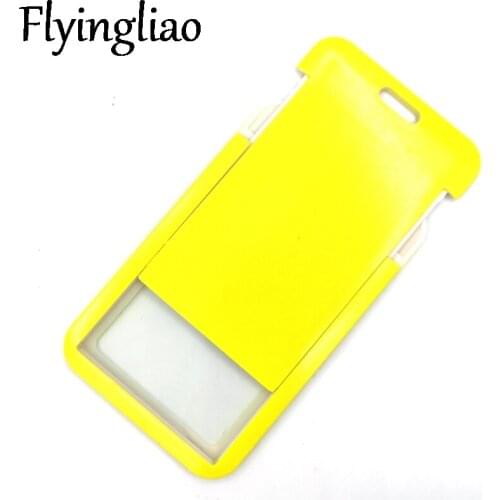 Yellow Color Anime Lanyard Badge Holder ID Card Lanyards Mobile Phone Rope Key Lanyard Neck Straps Keychain Key Ring