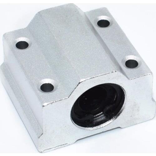 10pcs 3D printer SC8UU SCS8UU 8mm Linear Motion Ball Bearing block with LM8UU bush Slide Linear Shaft for CNC