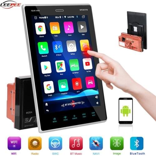 Car DVD Player MP5 Vedio Radio Audio 9.5" 2Din Android 9.0 1+16G IPS Touch Screen Wifi Bluetooth GPS Rear View Auto Accessories