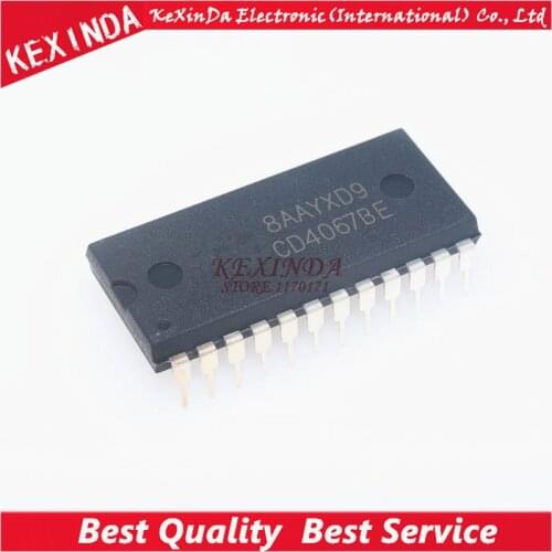 Free Shipping 20pcs/lot CD4067BE CD4067B CD4067 DIP-24 new and original