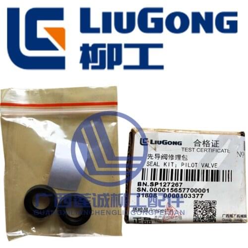Free shipping for Liugong CLG856 loader forklift accessories 12c0019 pilot valve oil seal with O-ring sp127267