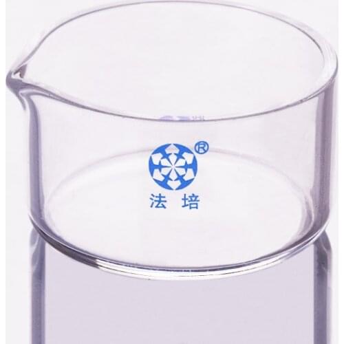 Crystallizing dish with spout,Outer diameter 55mm and Height 30mm,crystallizing basin with spout