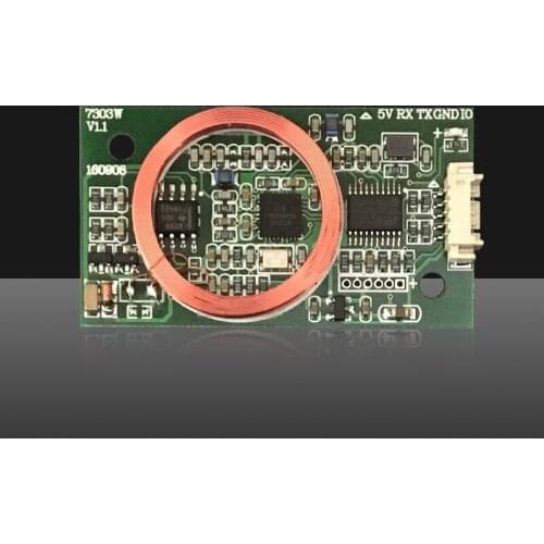 Multi-protocol Dual-frequency Reader Writer Module IC ID Write Card WG2634 Serial Port T5577 Card Reader