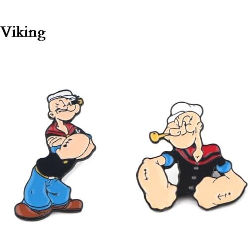 Alloy Metal Pins Badges Brooches Funny Lapel Tie Hat Pin Cartoon Badge for Backpack Handbag Jewelry Gift for Women Men G0828