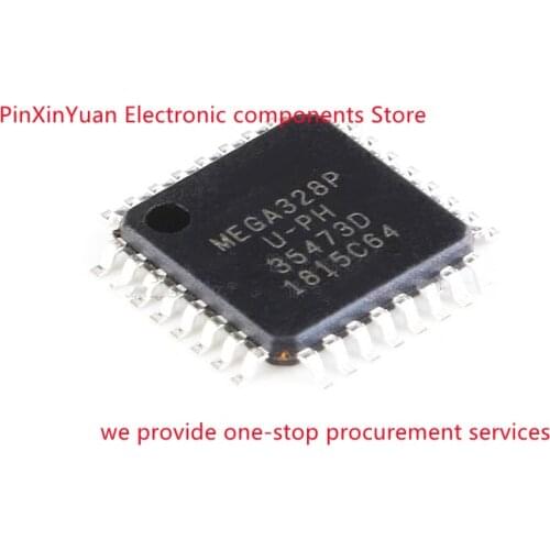 New original ATMEGA328P-AU 8-bit microcontroller AVR 32K flash memory TQFP-32 In stock